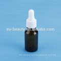 Glass bottles with glass dropper for e liquid